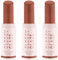 essence GLOSSY GLAZE high shine lipstick, Nr. 01, Braun, hochpigmentiert, glänzend, farbintensiv, vegan, ölfrei, ohne Parabene, ohne Mikroplastikpartikel, 3er Pack (3x1.9g)