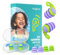 Hearprotek bouchon oreille piscine enfant, 2paires boule quies enfant réutilisables silicone étanche pour petits conduits auditifs-protege oreille pour natation,bain, surf 3-12 ans(bleu violet)