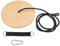 Wooden Round Platform Climbing Rope Tree Swing Adjustable Disc Rope Swing Outdoor 78.7in