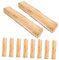 Zerodeko Real Split Logs Fake Fire Logs Decorative Branch Craft 10 Pack for Gas Insert Indoor Fireplace