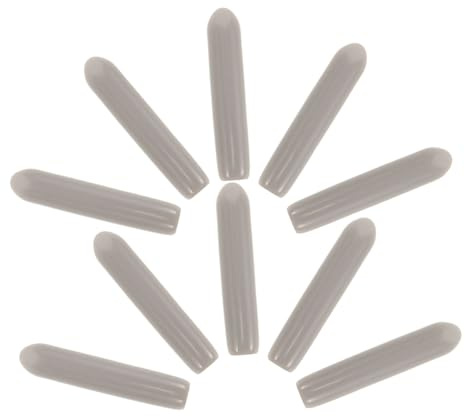 Angoily 50stücke Gummi Geschirrspüler Korb Reparaturkappen Schutzkappen für Korbzinken Ersatzteile für Geschirrspüler Innenraum