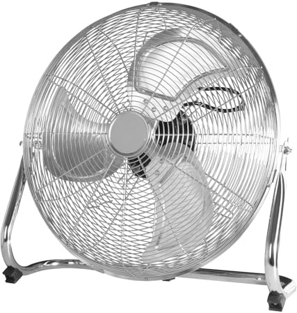 Holywarm 18 Heavy Duty Oscillating Floor Fan - 3-Speed Adjustable Metal Pedestal Fan with High Speed Motor, 120° Tilt Head, Indoor/Outdoor Use for Home, Gym, Office, Garage & More