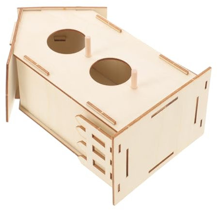 VANZACK DIY Wooden Bird House Craft Kit for Build and Paint Your Own Birdhouse for Creative Arts Childrens Activities and Decor