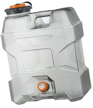 MotiveTech Seau à Eau de Camping, Baril d'eau Pure, Récipient Portable en PC de Qualité Alimentaire pour Voiture, Barbecue et Accessoires de Cuisine, 18l