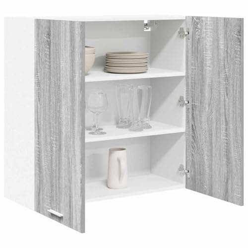 vidaXL Hängeschrank Sonoma-Grau 80 x 31 x 80 cm Holzwerkstoff