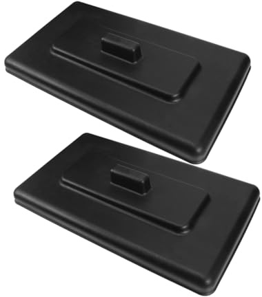 SMASOLO 2pcs Ice Cream Maker Lid Cover for Household Machines Dustproof and Wear-resistant Ice Cream Server Accessory Safe and Practical Replacement Part