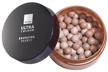 Avon Multi-Shade Bronzing Pearls - Rosy Bronze -28g | Face Bronzer with Mineral Pigments for a Buildable Sun-Kissed Glow, Suitable for All Skin Tones, Cruelty-Free