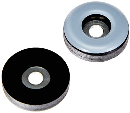 fix-o-moll Universal PTFE Gleiter mit Schraube 22 mm 8 Stück grau, 3566106