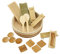BambooMN Brand - 10 Sushi Oke Tub (Hangiri) - 19 Pieces Sushi Making Accessory Pack by BambooMN