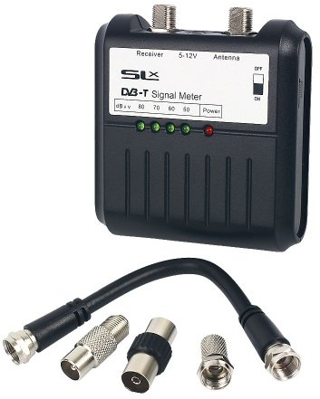 SLX 27867R Digital Tv Signal Meter - Black