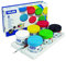 Boîte de 6 pots de gouache de couleur 40 ml avec pinceau