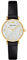 Emporio Armani Uhr für Damen , Zweizeiger Uhrwerk, 32mm Gold Edelstahlgehäuse mit einem Lederarmband, AR1910