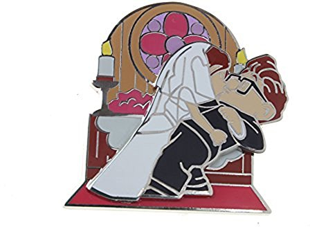 Disney Pixar Up Broche de mariage Carl et Ellie en métal, Métal