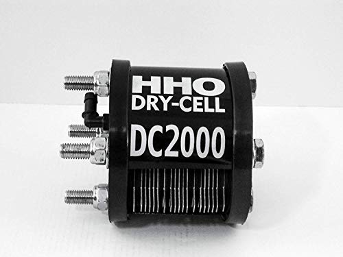 Absolutenergies HHO Dry Cell generatore DC2000 2,2 l in acciaio Inox, 100% di idrogeno
