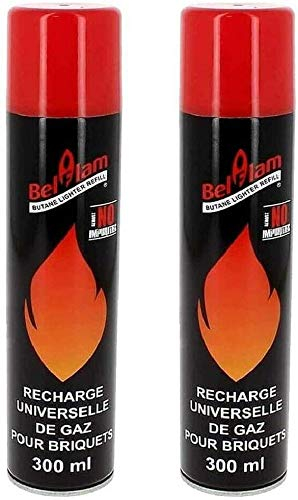 RECHARGE GAZ 300 ML BUTANE 1950 (LOT DE 12)