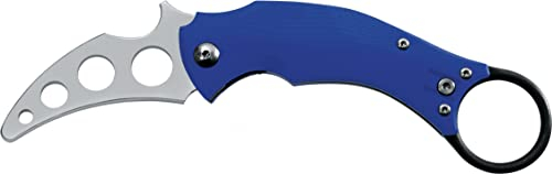 FOX FX-591TK Messer Black Bird, Blau, 12 cm