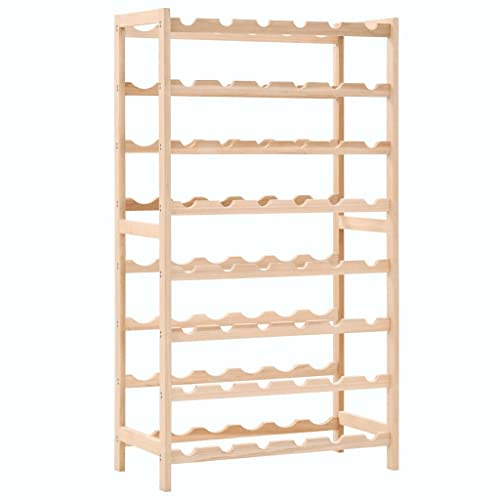 vidaXL Botellero de Madera de Cedro 57,5x28x102 cm Vinoteca Bodega Cocina Casa