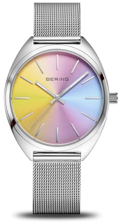 BERING Unisex Uhr Quarz Movement - Classic Collection mit Edelstahl und Saphirglas 127220-36-009-5 ATM