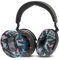 WC SweatZ Momentum 4 - Fundas de Almohadillas patentadas para Auriculares inalámbricos supraaurales Sennheiser Momentum 4 de Wicked Cushions | Resistentes al Sudor y fácilmente Lavables | 90's Black