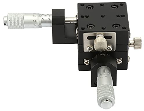 SEMY40-AC Manuelle Kreuzrollen-Lineartische für XY-Tisch-Schiebetisch in Optik und Elektronik, Langlebiges Aluminiumlegierungsmaterial