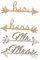 KONTONTY 4 Pièces Panneau De Signalisation De Mariage Décor De Ferme Guirlande Support De Chevalet Pour Signe De Mariage Décor De Mariage Décoration Intérieure Fiançailles Accessoires Photo