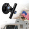 Car Flag Holder,Heavy Duty Suction Cup Flag Mount, Adjustable Flagpole Holder for RV Truck Camper SUV Boat ATV Travel Trailer,Weatherproof Car Accessories for Patriotic & Sporting Events (Black)