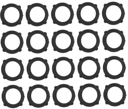 ANDRESLAD 20 Pièces Joint En Caoutchouc Accessoires De Nettoyeur Haute Pression Accessoires De Nettoyeur Haute Pression Nettoyeur De Surface Accessoires De Nettoyeur Haute Pression