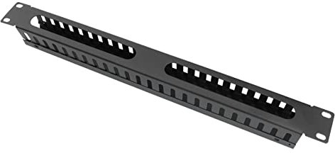 Lurrose per Rack in Metallo 24 Porte per e Organizzatore Facile Installare per Server e Apparecchiature