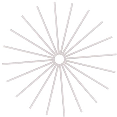 BESTYASH 50 Pcs Transparent Hot Melt Glue Sticks Strong Adhesive EVA Crafting Tool DIY Accessories High Temperature Resistant Flexible Glue Rods for Quick Bonding and Repairs