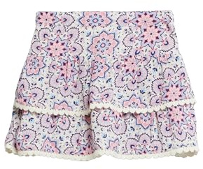 s.Oliver Rock aus Crinkle-Viskose mit integrierter Shorts