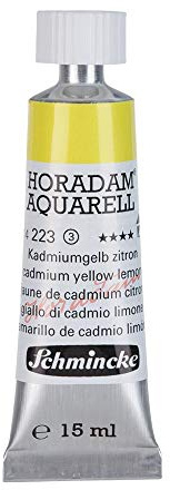 Schmincke Horadam Aquarell Watercolor Tubes - Cadmium Yellow Lemon 15ml