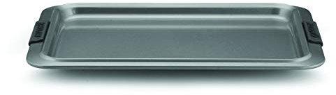 Anolon Advanced Nonstick Bakeware with Grips, Nonstick Cookie Sheet / Baking Sheet - 10 Inch x 15 Inch, Gray