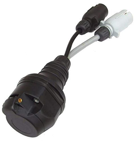 POWERPART 13-pin to 7-pin caravan adapter - 12N - 12S