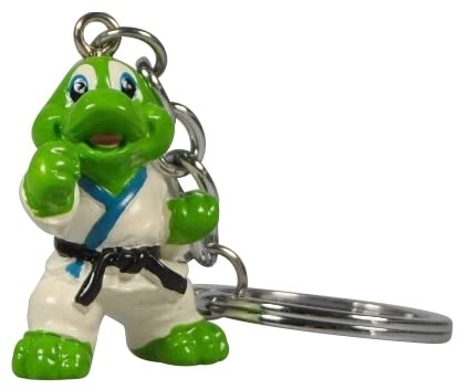 BAY® Schlüsselanhänger Kampfsport Drache Krokodil Schildkröte Karate Judo Taekwondo Tae Kwon do Kinder Kids Kickboxen Kick-Boxen Budo Kung Fu