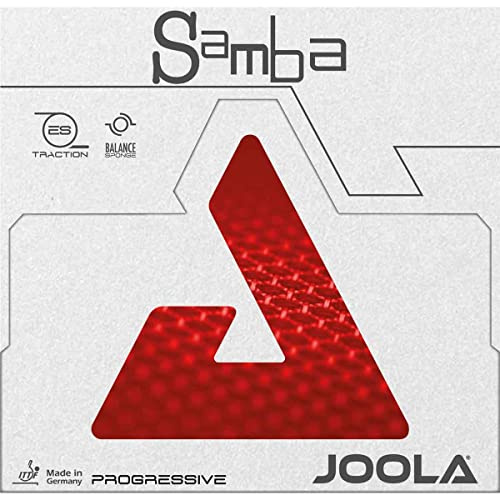 JOOLA Belag Samba, schwarz, 1,8 mm