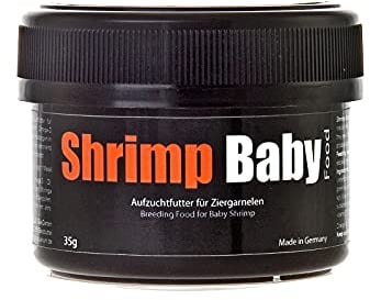 GlasGarten Shrimp Baby Food | 35g - Nourriture Fine pour l'élevage des bébés crevettes, fabriquée avec Soin & Nourriture en poussière 100% conglomérée