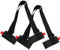 Gasea 2PCS Sangle de Transport de Ski Portable Bandoulière Réglable de Ski en Nylon Stra de Ski Ceinture à Poignée Double pour Skis et Pôles
