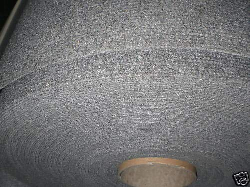 Nadelfilz (4€/m²) Bodenbelag Schwer Entflammbar, für Events und Messen Grau 200 cm Breite (1500 x 200 cm)