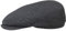 Stetson Belfast Silk Schiebermütze Herren - Flatcap aus Seide - Herrencap Made in EU - Seidenmütze Frühjahr/Sommer - Flat Cap grau-schwarz 63 cm
