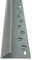Flooring Direct Single Edge Carpet to Vinyl Door Trim (900mm, Gun Metal Steel)