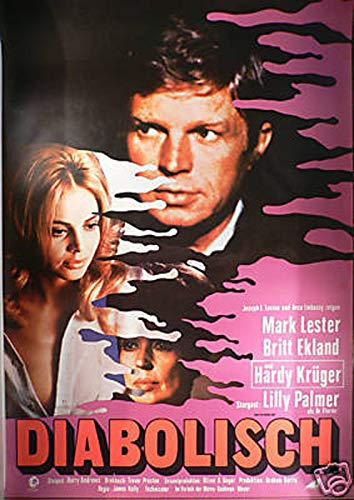 Diabolisch - Hardy Krüger Filmplakat A1 84x60cm gerollt