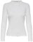 ONLY Women's Onlemma L/S High Neck Noos Jrs Top, Egret, XL UK