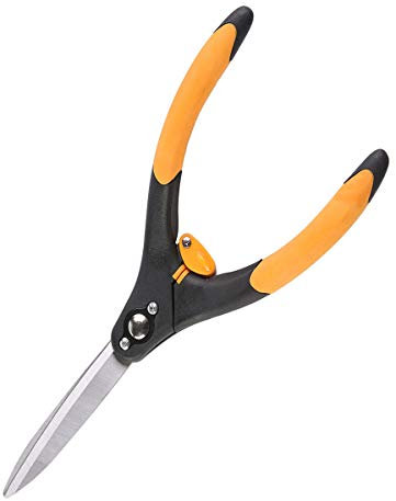 Bypass Gartenschere, Amboss Gartenschere Baumschere Rebenschere Mit Bypass Schneide Für Äste Und Zweige Integrierte Feder Im Griff Antihaftbeschichtet Hochwertiger Legierter Stahl,A