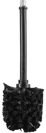 Harbour Housewares Replacement Toilet Brush Head - Black - 24.5cm - Bathroom Bowl Cleaner Toilet Cleaning Brush Bathroom Scrubber Replacement Head