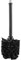 Harbour Housewares Replacement Toilet Brush Head - Black - 24.5cm - Bathroom Bowl Cleaner Toilet Cleaning Brush Bathroom Scrubber Replacement Head