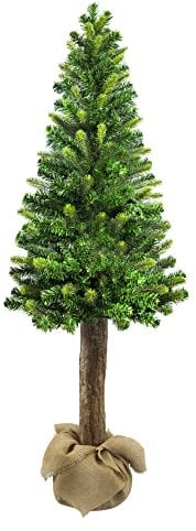 LPGLed | Albero di Natale artificiale con tronco | SEQUOIA MIX PE | Diametro 80cm - Quantità di rami 77 (130cm)