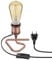 ledscom.de Tischlampe RETRA, Schalter, bronze + LED Lampe 814lm warmweiß