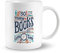 PUHEI HUYAW So Many Books So Little Time Keramikbecher, Aquarell-Bücherregal und Uhr, Kaffee-Tee-Tasse, Heim-Wohnheim-Büro-Dekor, Geschenke für Buchliebhaber, Mädchen, Teenager, Studenten