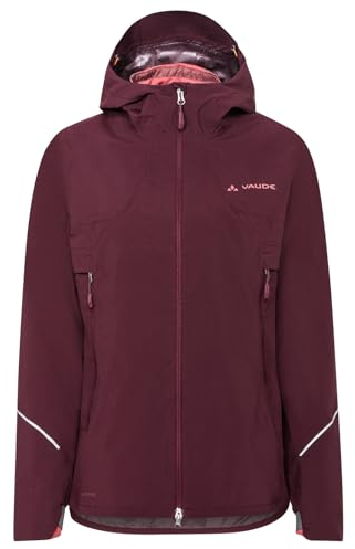 VAUDE Damen Women's Yaras 3in1 Jacket Doppeljacke, Cassis/brick, 42 EU