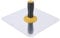 Plaster Board, 300x300mm Aluminum Plaster Mortar Boards Holder with Handle for Cement, Mortar, Drywall